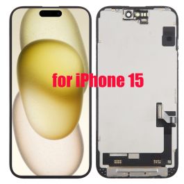 iPhone 15 Original LCD Screen with Digitizer Full Assembly