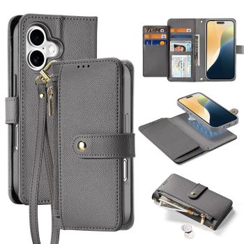 DUX DUCIS Lawa Series Detachable Wallet Case for iPhone 16