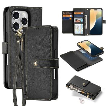 DUX DUCIS Lawa Series Detachable Wallet Case for iPhone 16 Pro Max