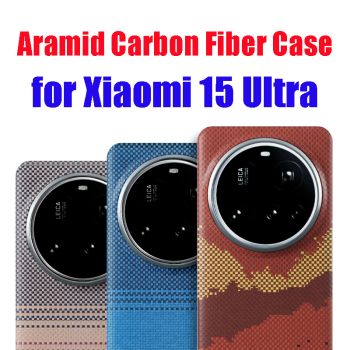 Aramid Carbon Fiber Case for Xiaomi 15 Ultra