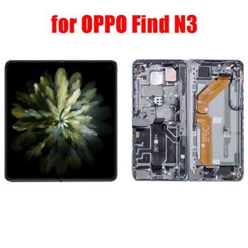 Inner Fold LCD Screen Digital Assembly with Frame for OPPO Find N3