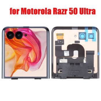 External Second LCD Screen Assembly for Motorola Razr 50 Ultra