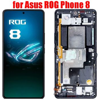 AMOLED Display + Touch Screen Digitizer Assembly for Asus ROG Phone 8