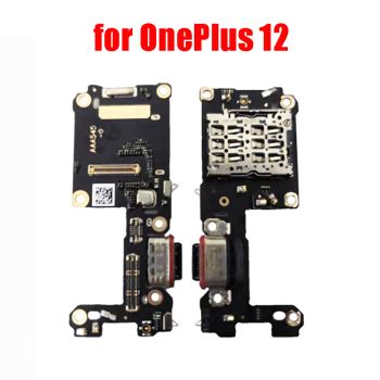 Original SIM Card Reader + Charging Port Board for OnePlus 12