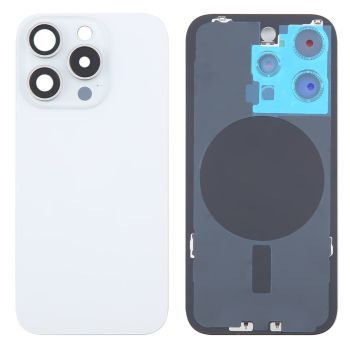 Original Glass Battery Back Cover with Camera Lens Cover for iPhone 16 Pro