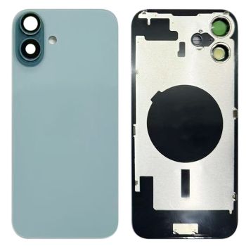 Battery Back Cover with Camera Lens Cover for iPhone 16 Plus