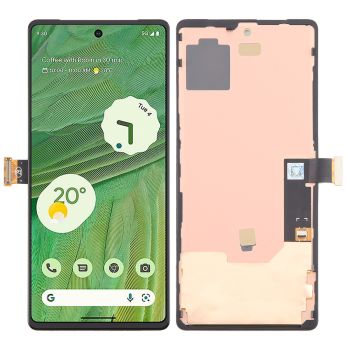 OLED LCD Screen Digitizer Full Assembly with Frame for Google Pixel 7