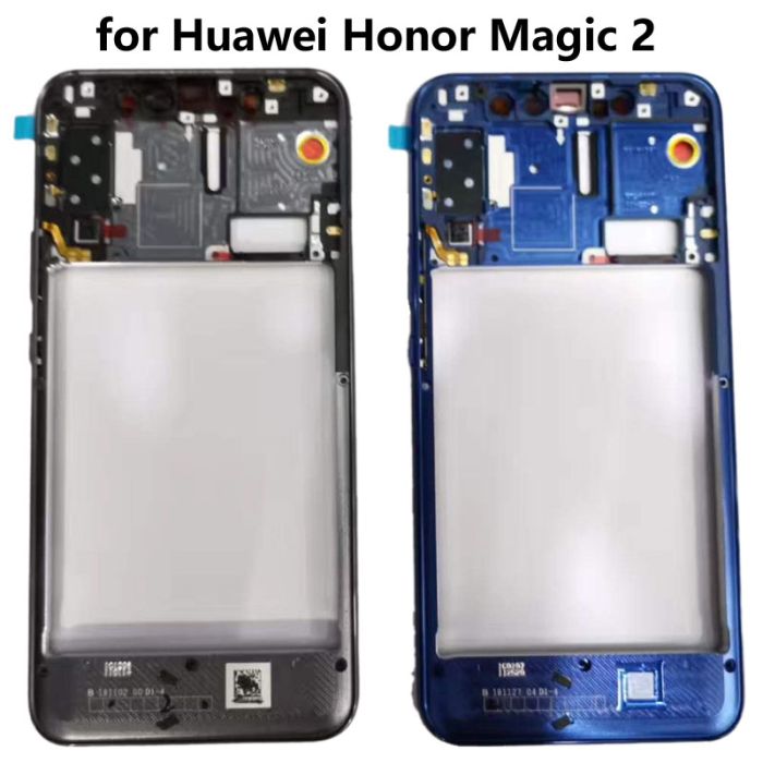 Huawei Honor Magic 2 Front Housing LCD Frame Bezel Plate with Side Keys