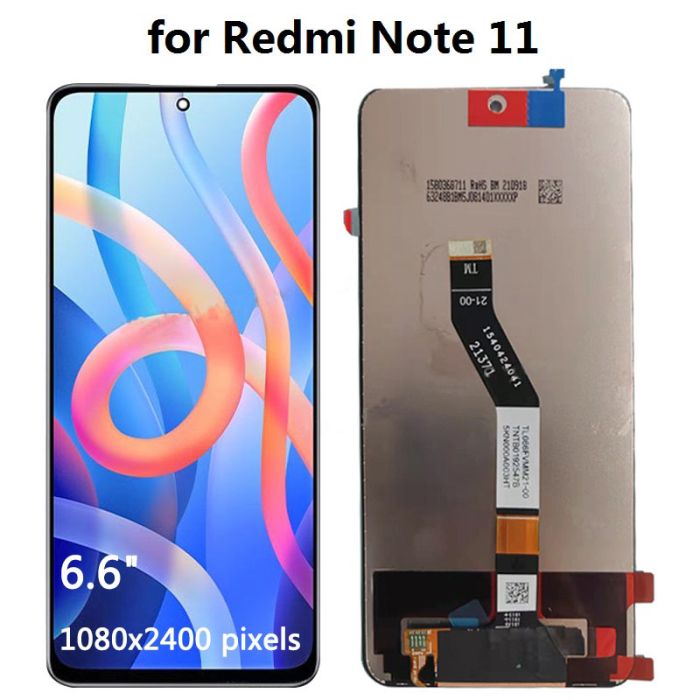 Redmi Note 11 5G LCD Display Touch Screen Digitizer Assembly