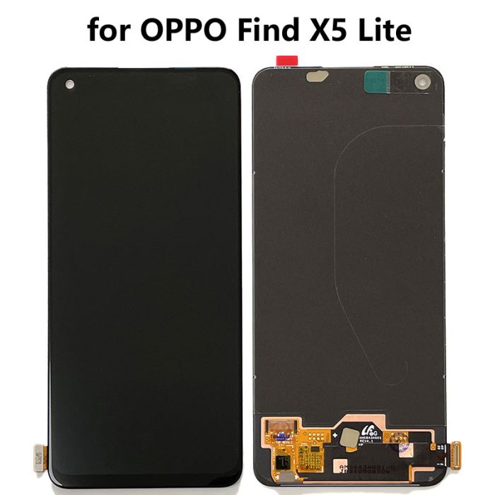 OPPO Find X5 Lite Original AMOLED LCD Display + Touch Screen Digitizer  Assembly