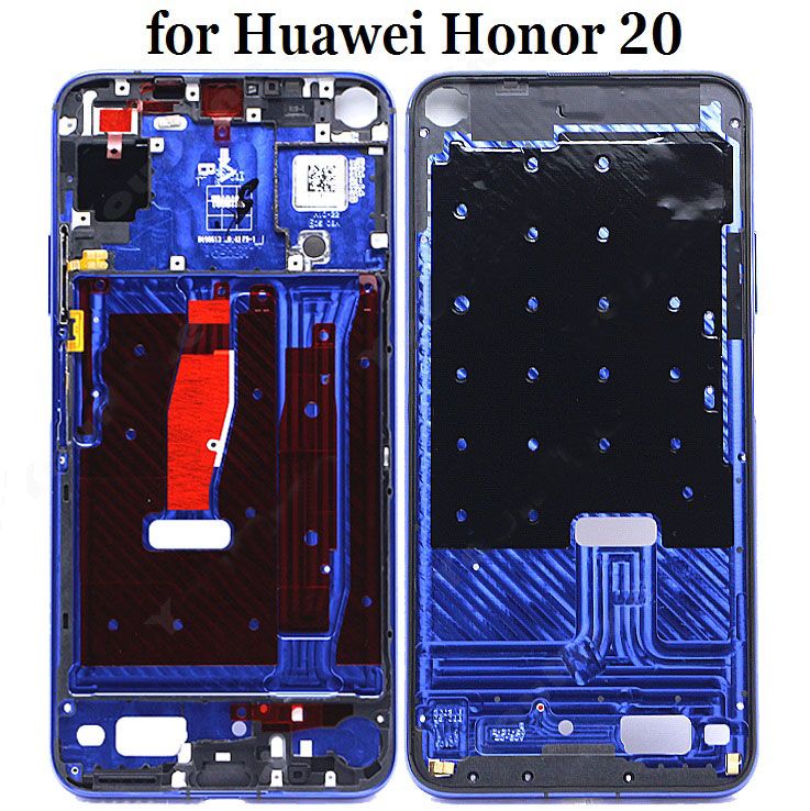 Huawei Honor Magic 2 Front Housing LCD Frame Bezel Plate with Side Keys