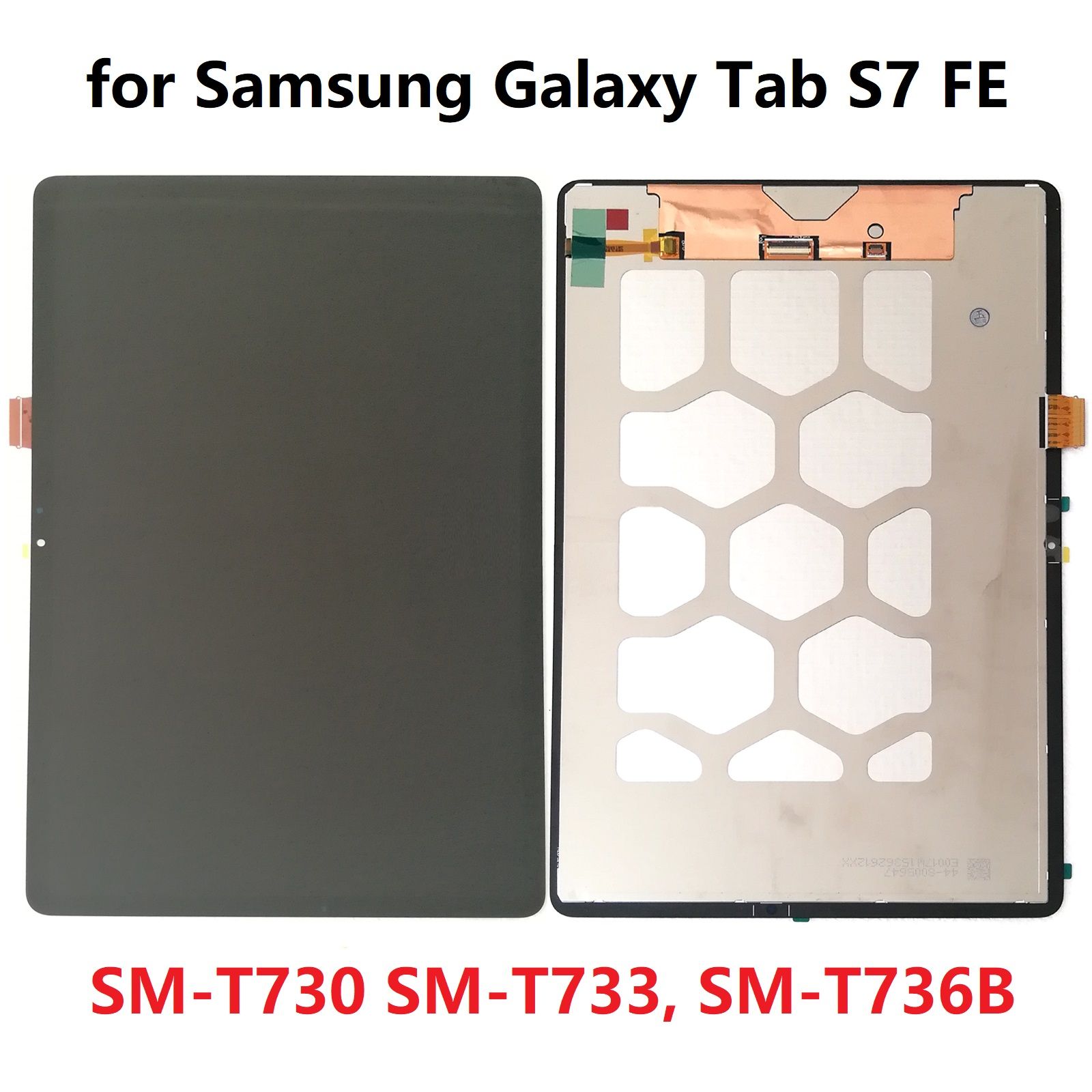 LCD Screen and Digitizer Full Assembly for Samsung Galaxy Tab S7 FE