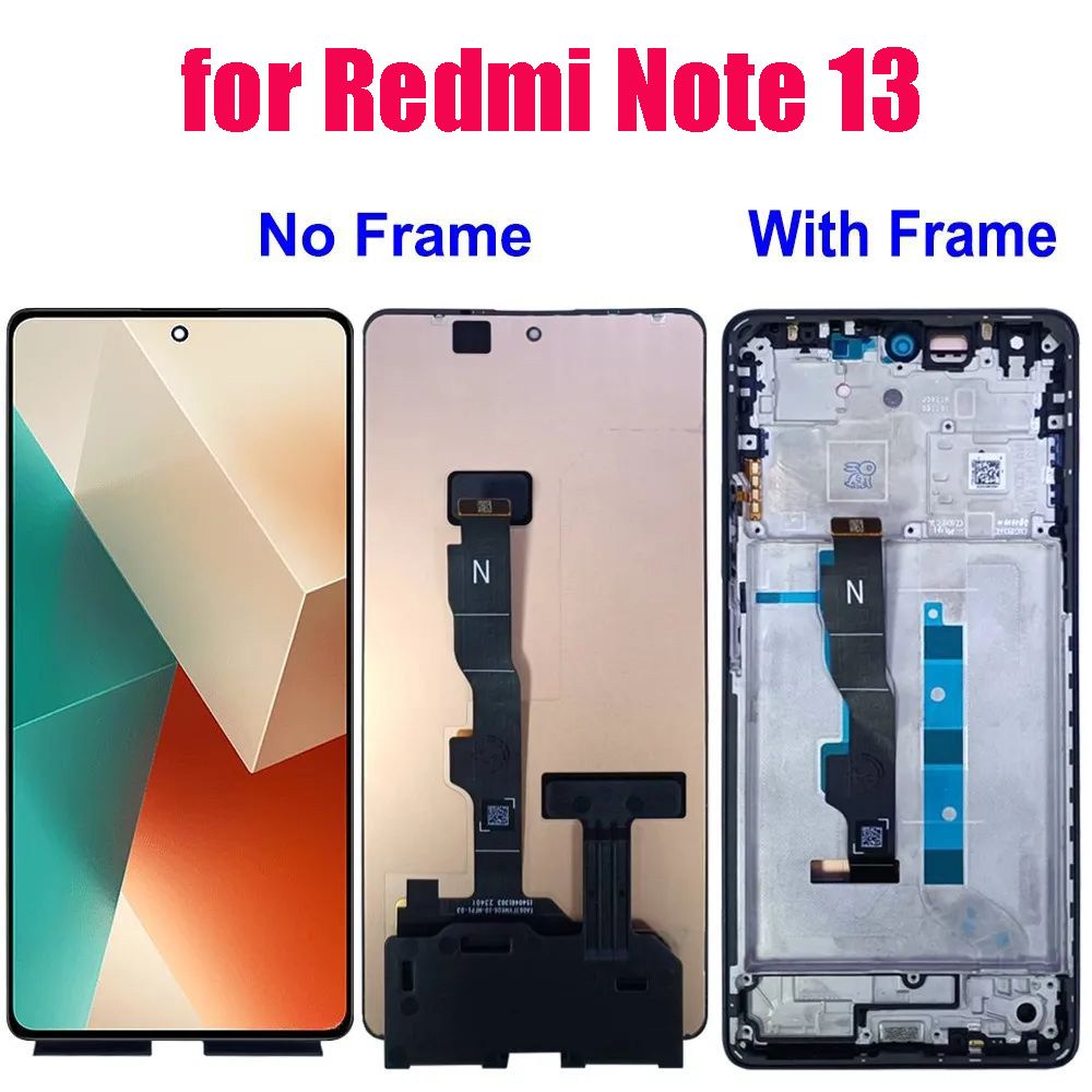 Original 6.67'' For Xiaomi 13T LCD Display touch screen digitizer Assembly  for xiaomi mi 13t Pro LCD Display