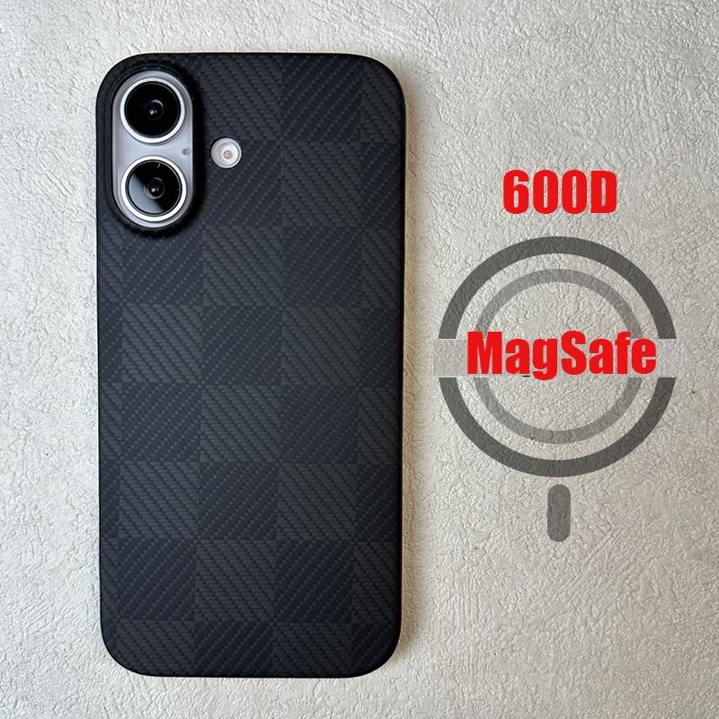 iPhone 16 Pro Max Plus Kevlar Fiber MagSafe Case