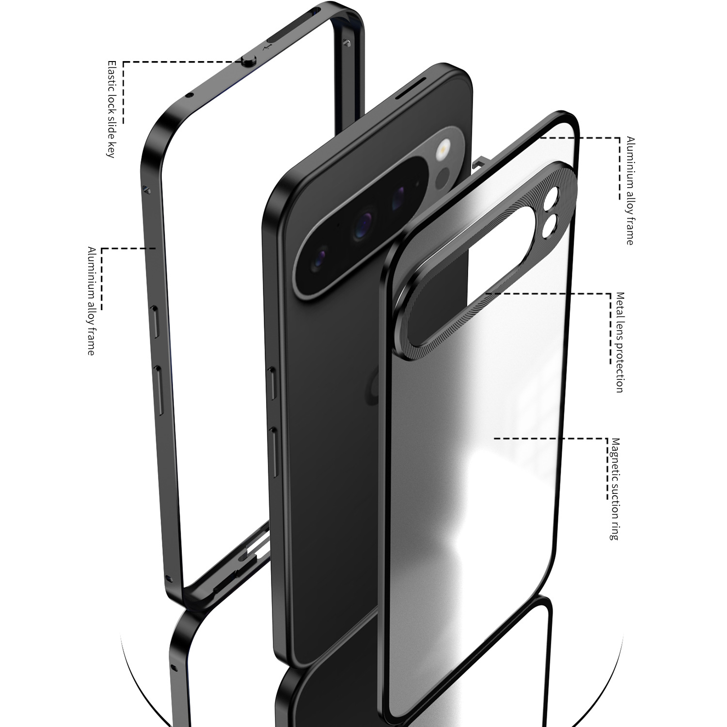 Google Pixel 9 Pro XL Series Metal Case