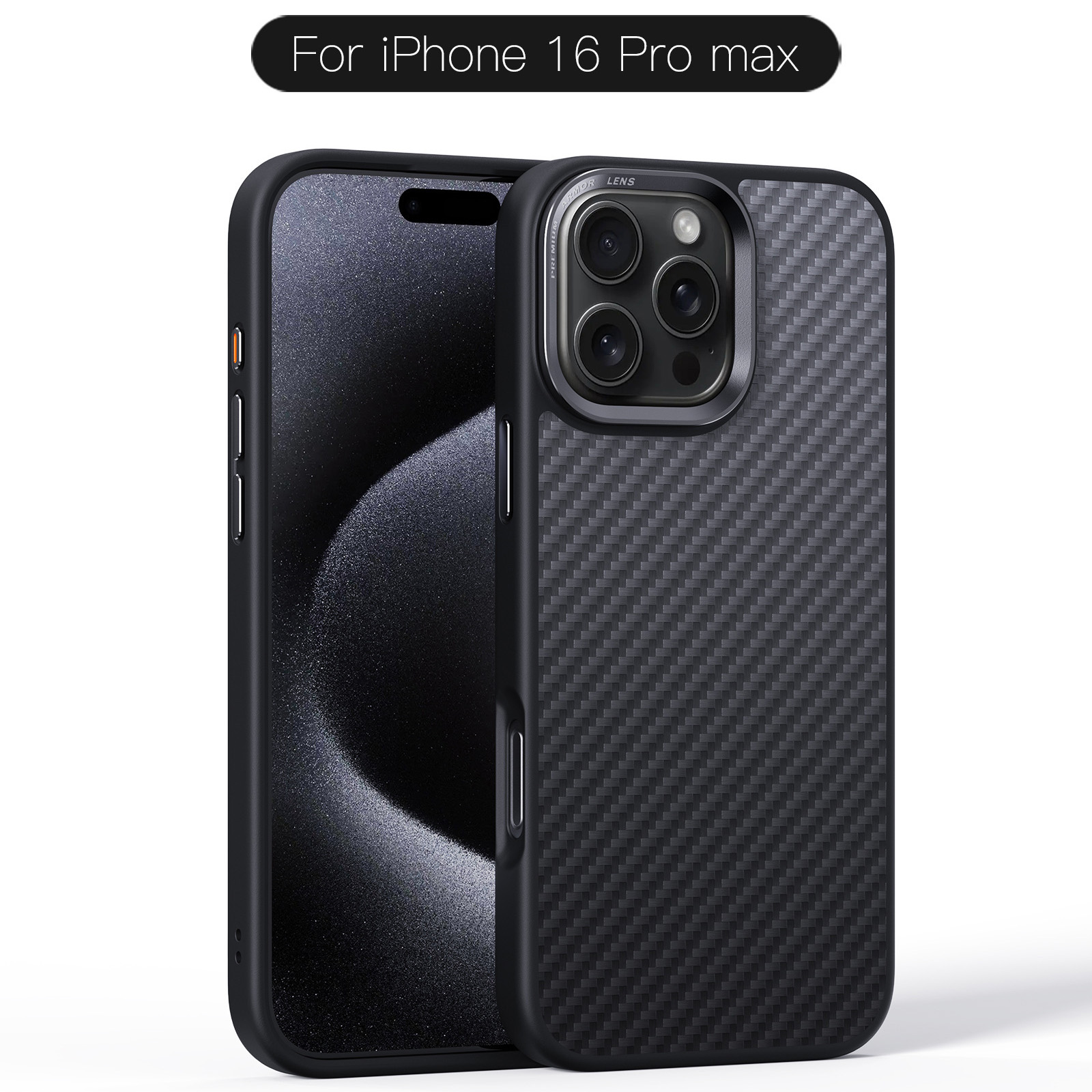 iPhone 16 Pro Max Plus Kevlar Fiber MagSafe Case