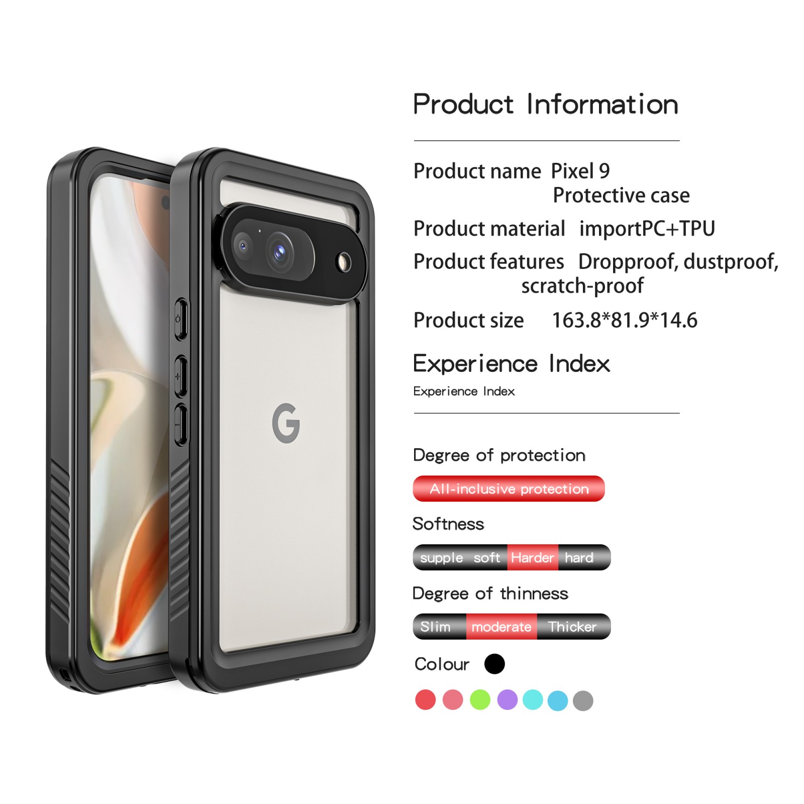  Google Pixel 9 Waterproof Case 