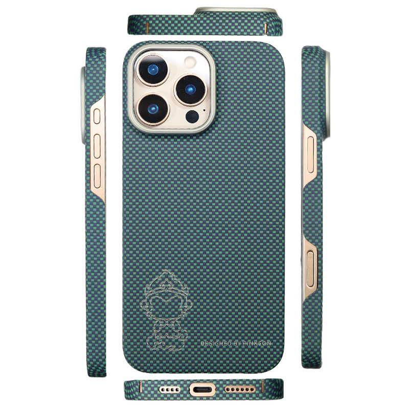 Aramid Carbon Fiber Case for iPhone 16 Pro Max