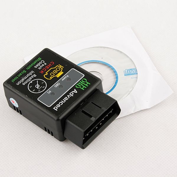 HH OBD ELM327 Bluetooth OBD2 OBDII Check Engine Car Auto Diagnostic Scanner  Tool Interface Adapter;HH OBD ELM327 Bluetooth OBD2 OBDII Car Auto  Diagnostic Scanner Tool 