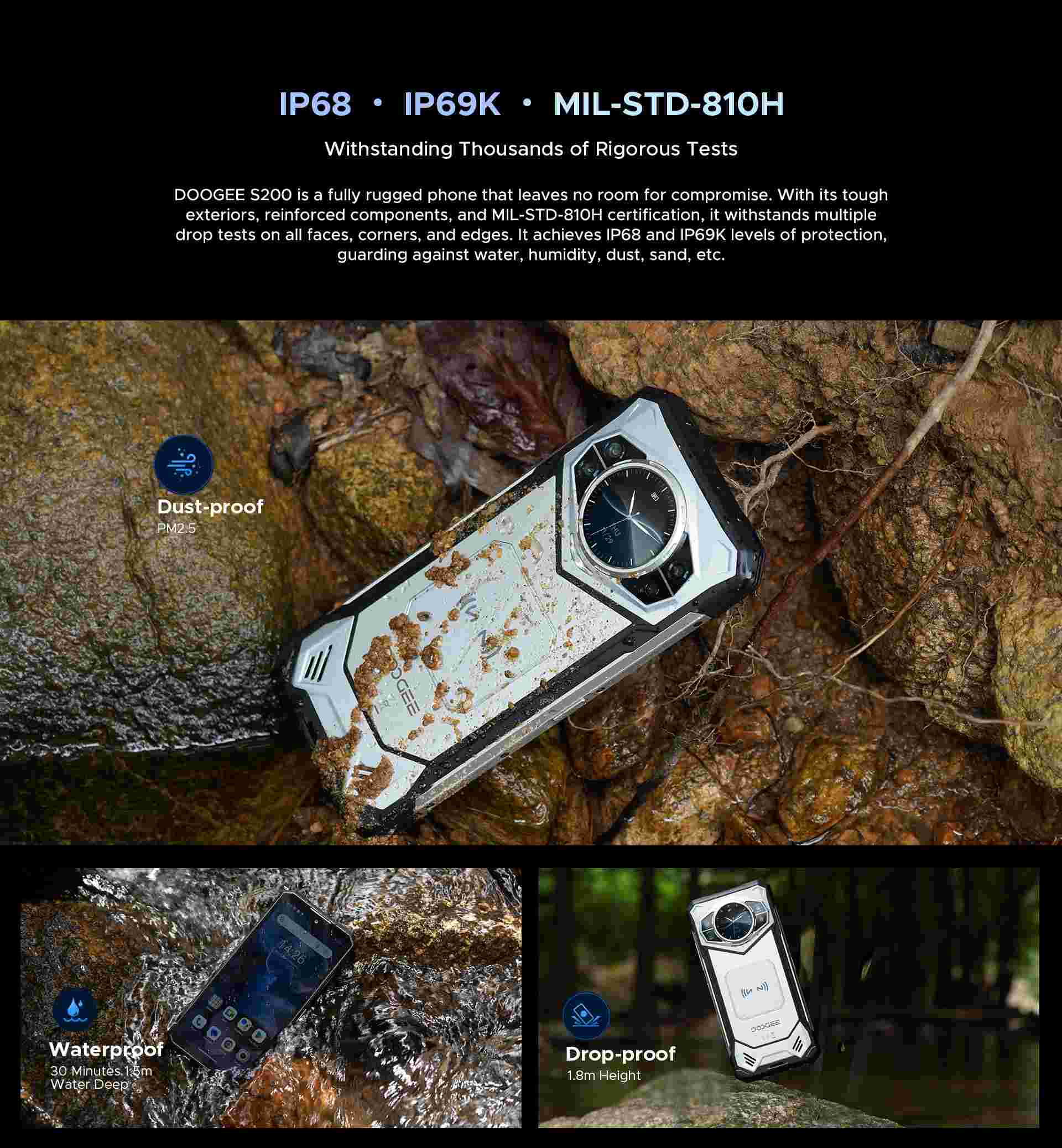 DOOGEE S200 Rugged Phone