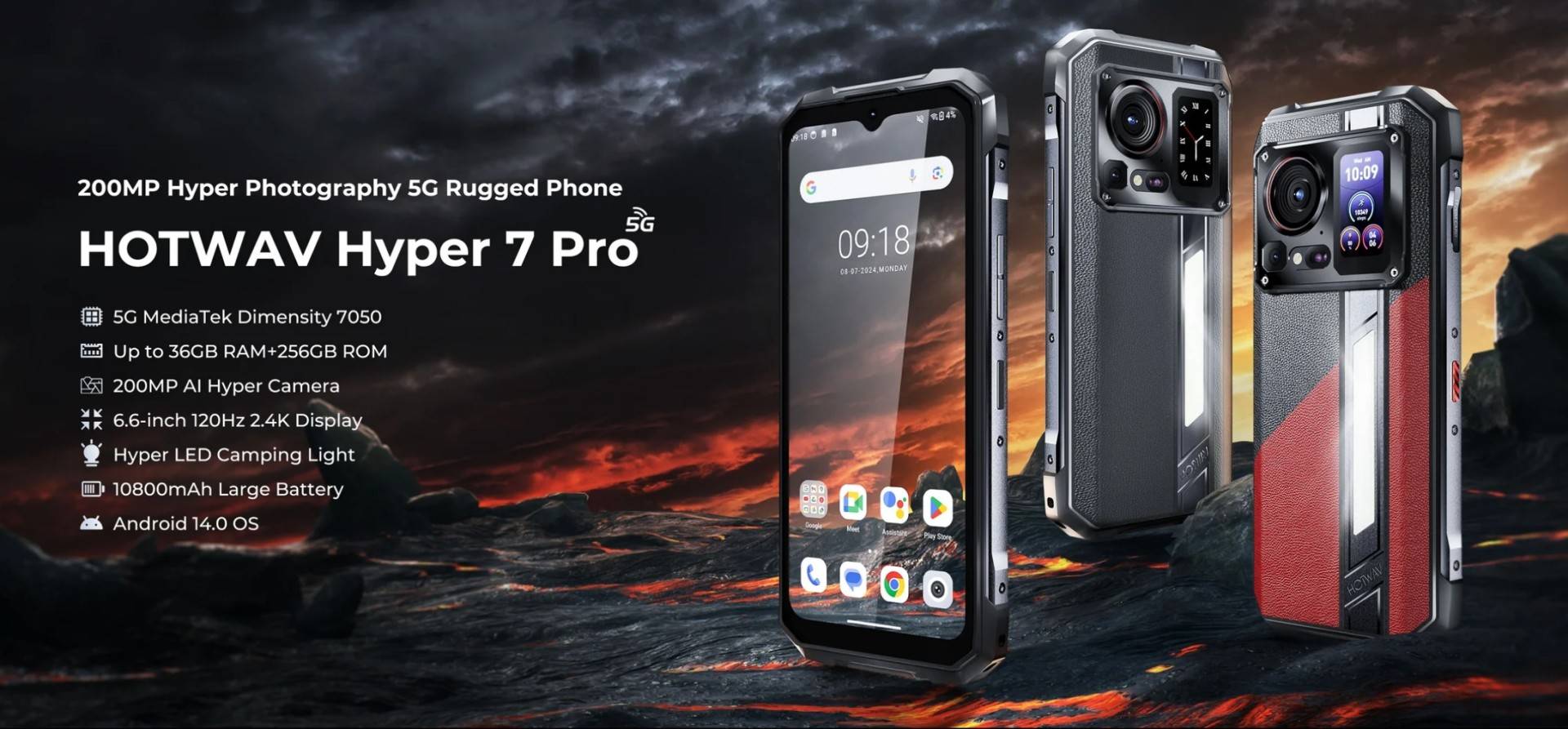 HOTWAV Hyper 7 Pro Rugged Phone