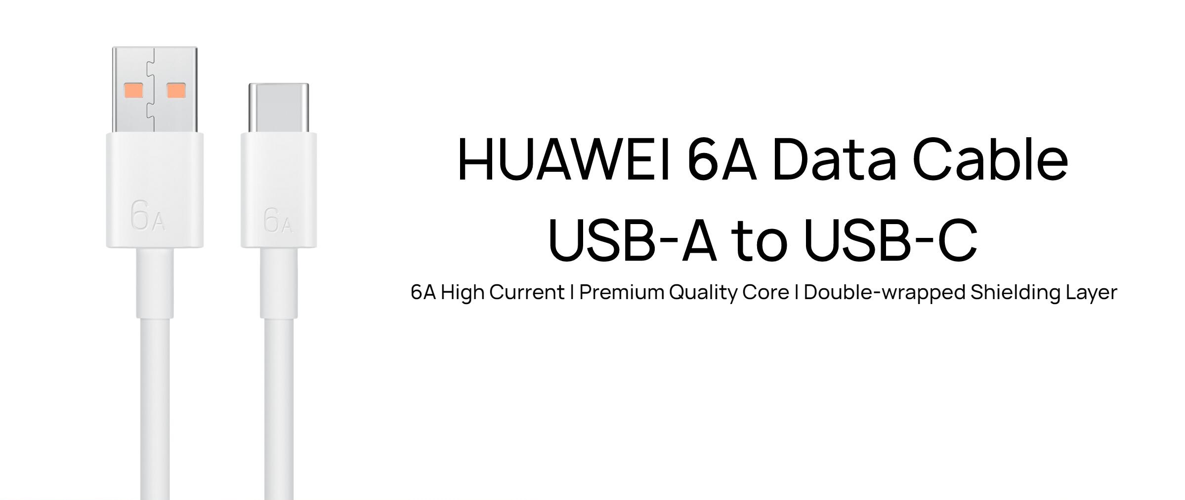 HUAWEI 6A Data Cable USB-A to USB-C - HUAWEI Global