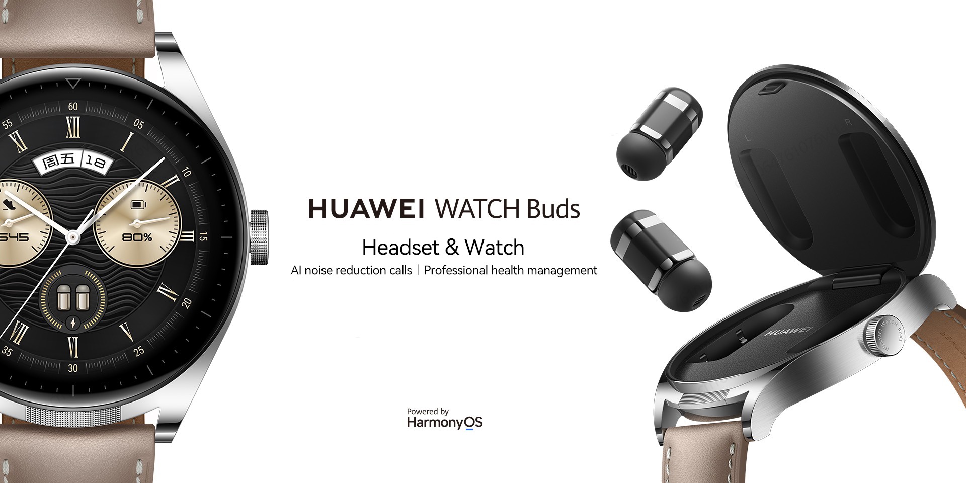 Huawei smartwatch with built-in earbuds goes global
