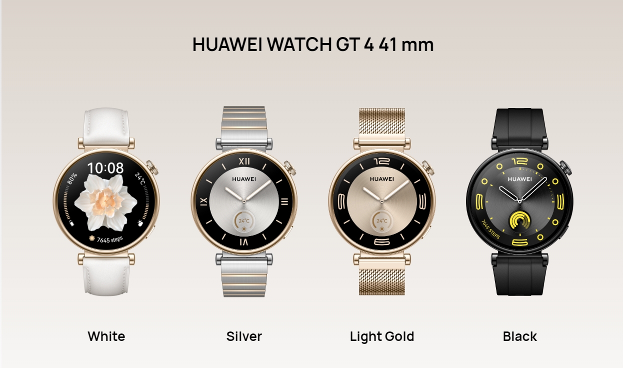 Huawei Watch GT4 available in 41mm and 46mm sizes, with improved health  tracking