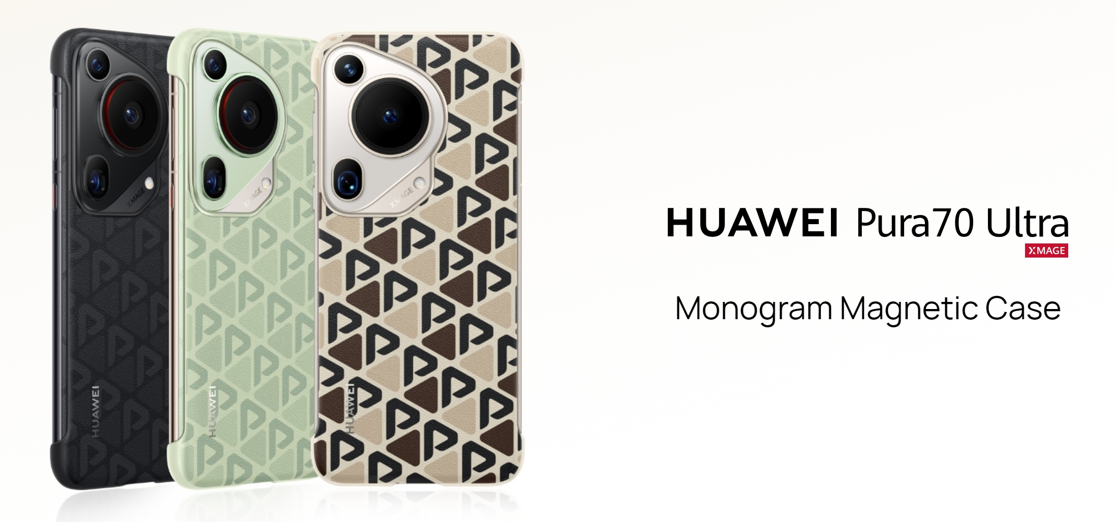 Huawei Pura 70 Ultra Monogram Magnetic Case