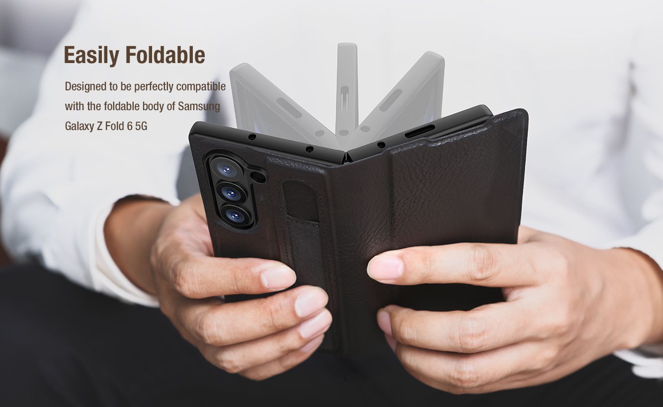 Samsung Galaxy Z Fold6 Leather Case