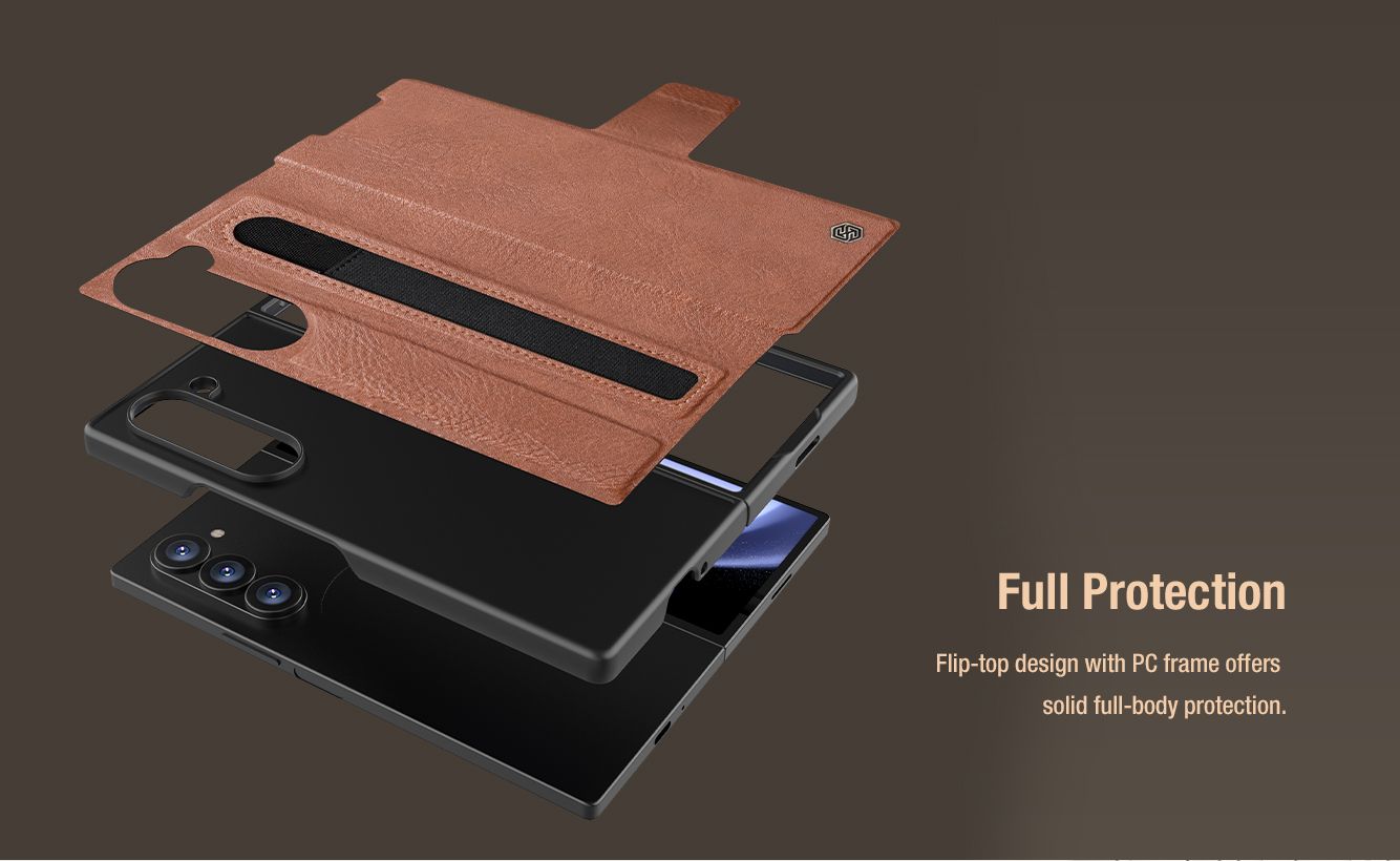 Samsung Galaxy Z Fold6 Leather Case