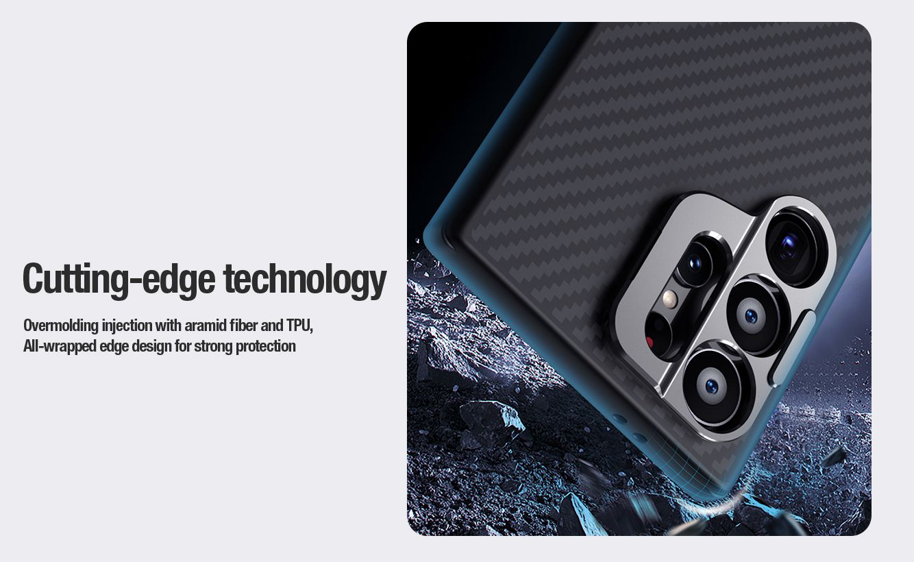 Samsung Galaxy S24 Ultra Nillkin CarboProp Magsafe Case 