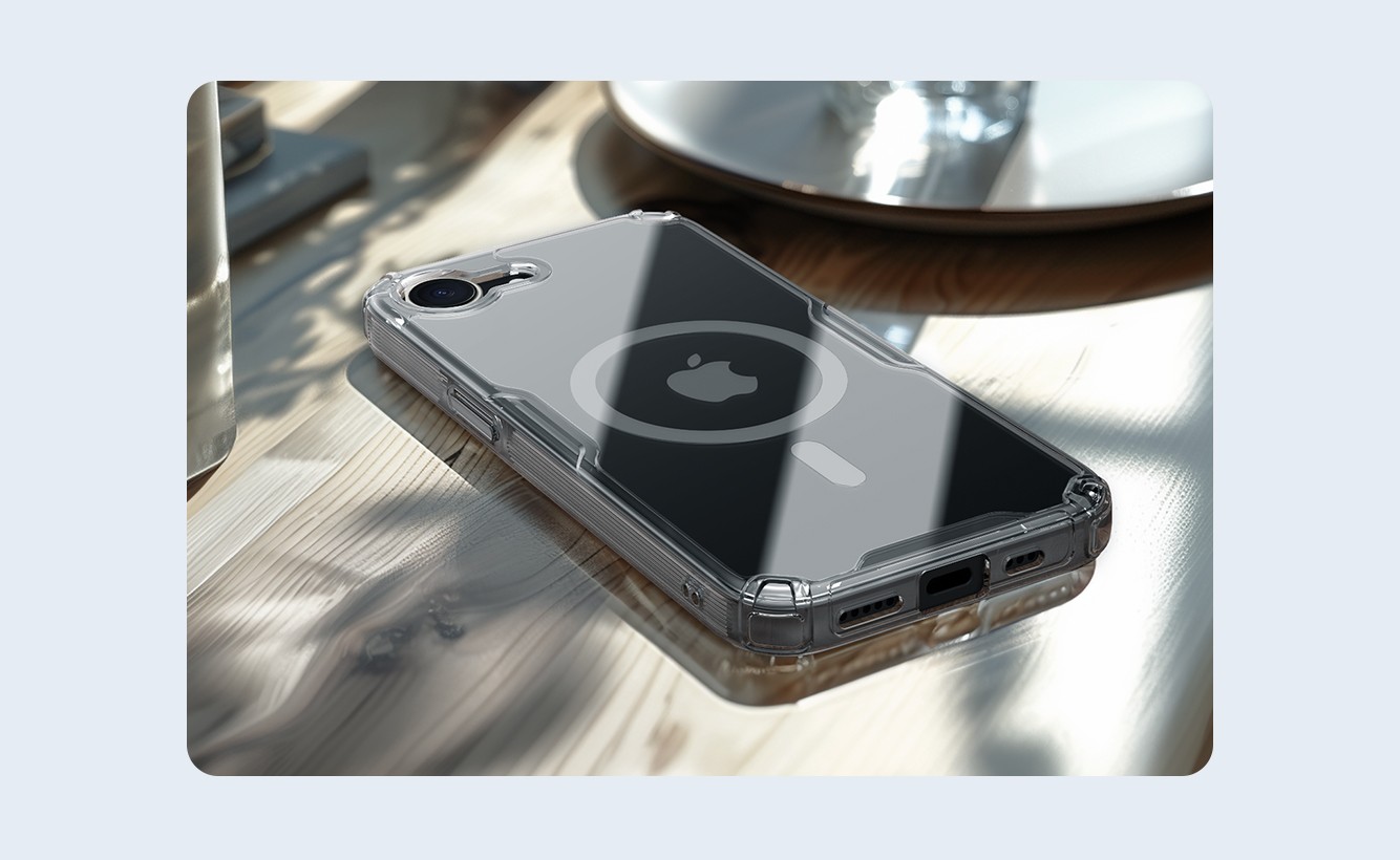 apple iphone 16e TPU Pro Magnetic Case