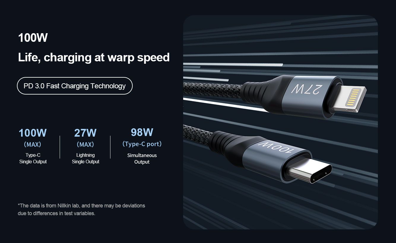 Nillkin DualPower 2-in-1 Cable