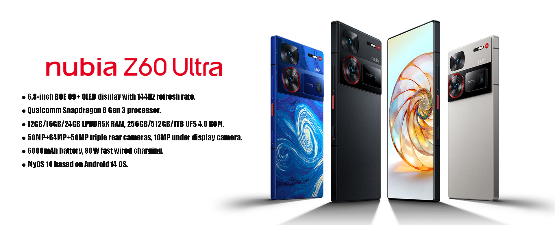 ZTE Nubia Z60 Ultra All Specs and Price