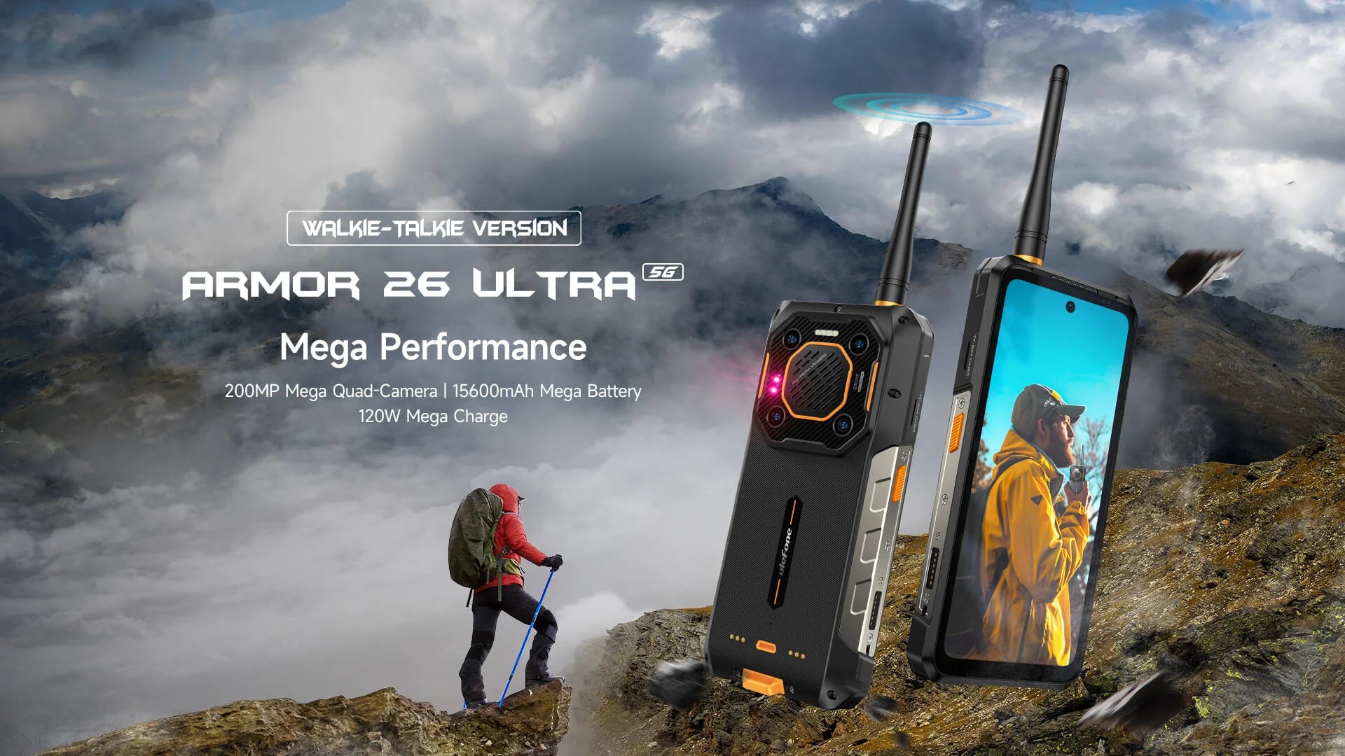 Armor 26 Ultra Walkie-Talkie