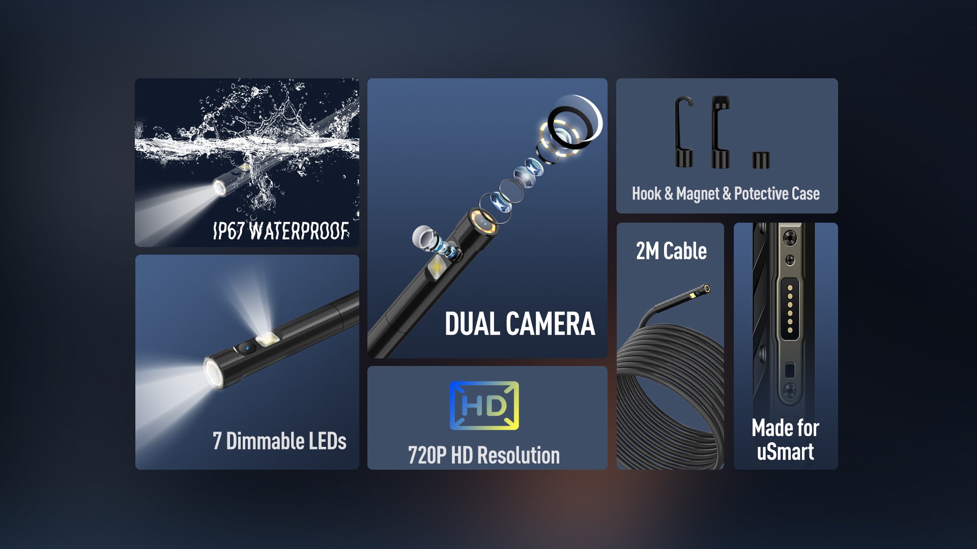 Ulefone uSmart E02 Digital Endoscope