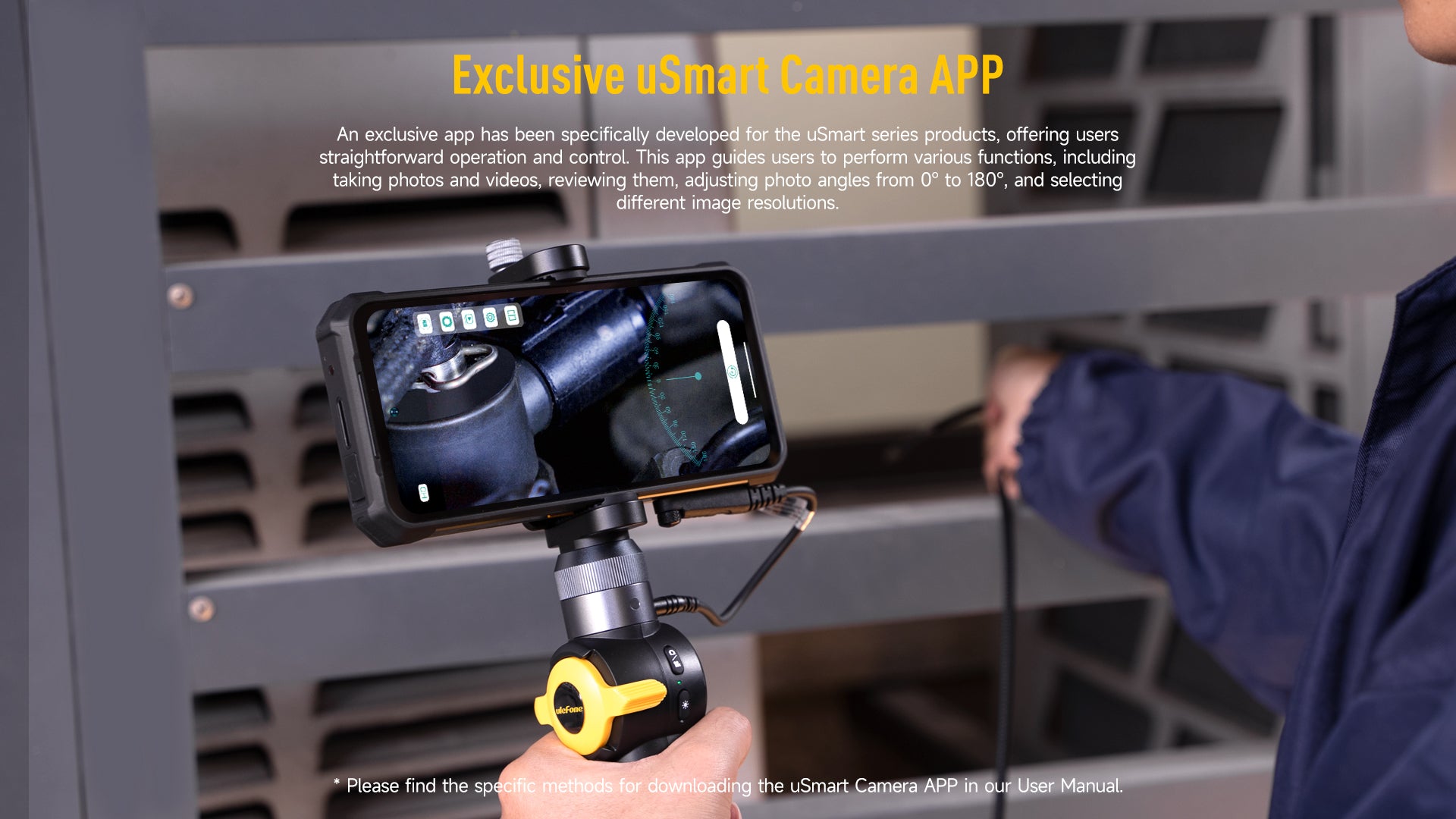 Ulefone uSmart E03 Rotatable Endoscope