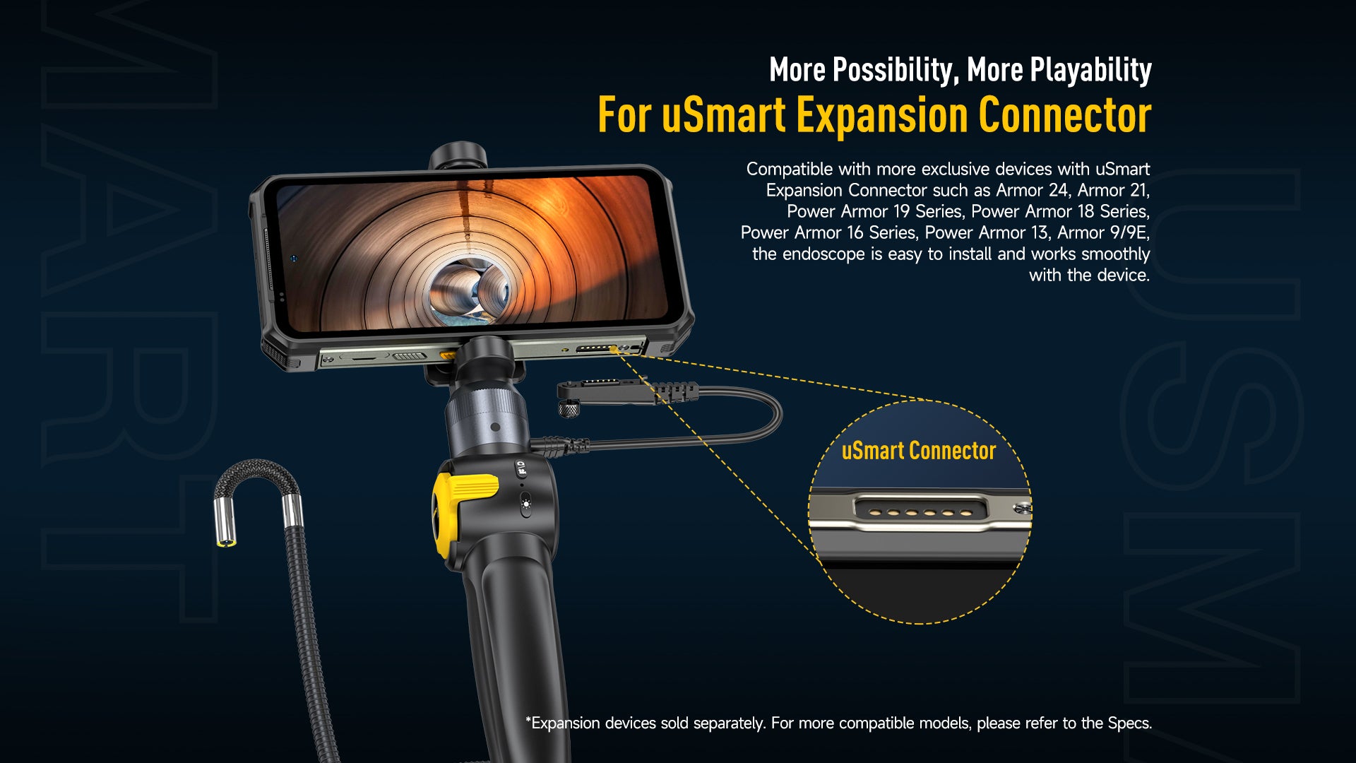 Ulefone uSmart E03 Rotatable Endoscope