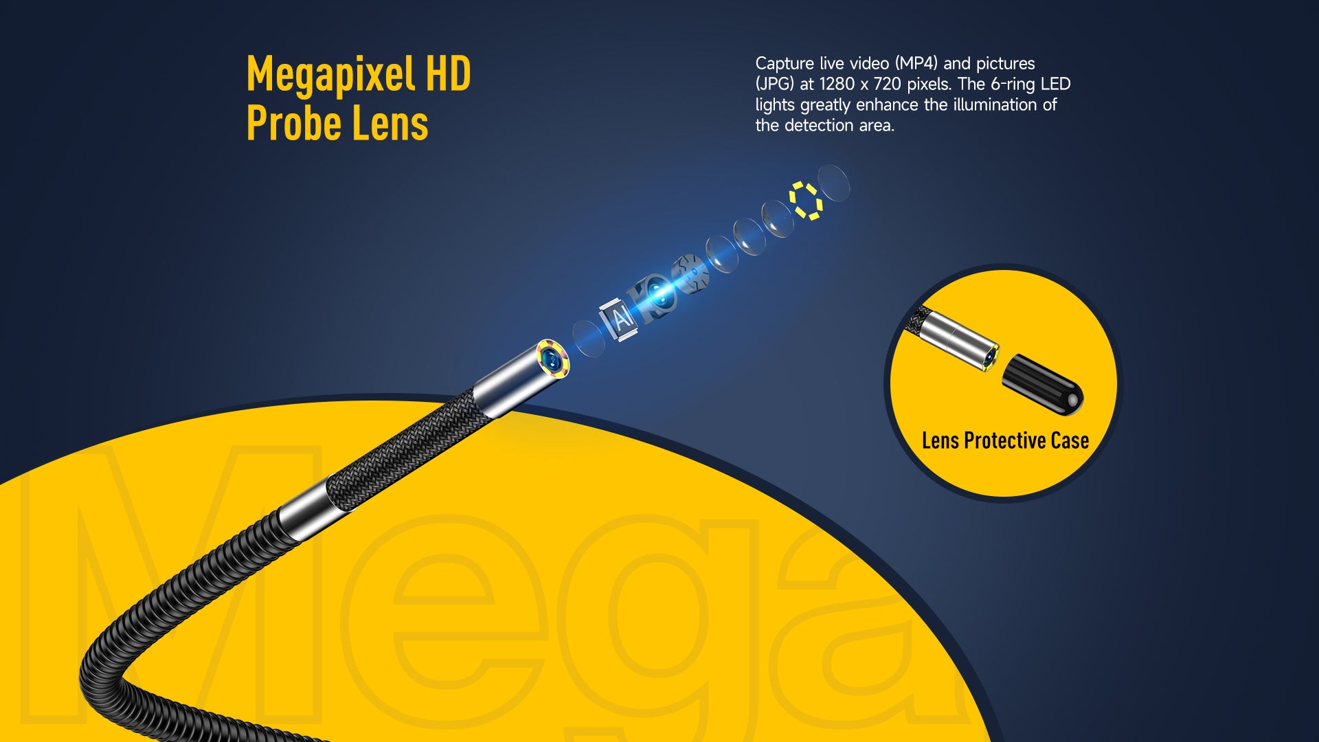 Ulefone uSmart E03 Rotatable Endoscope