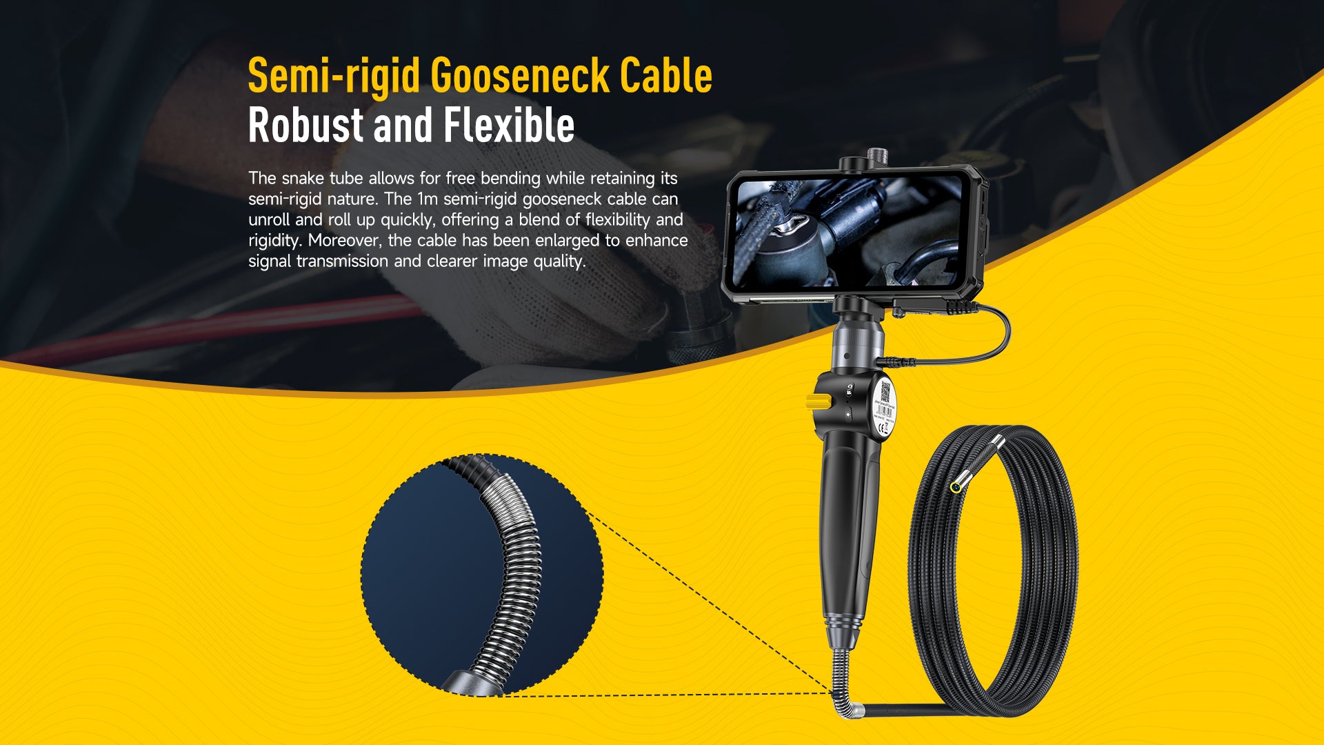 Ulefone uSmart E03 Rotatable Endoscope