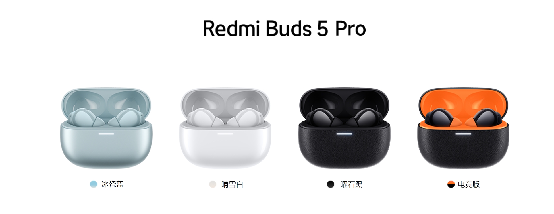 Xiaomi Redmi Buds 5 Pro TWS Earbuds Bluetooth 5.3 Earphones Noise  Cancellation