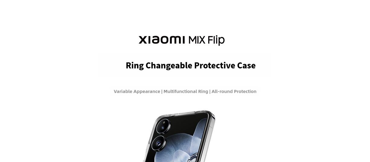 Xiaomi MIX Flip Finger Ring Variable Case